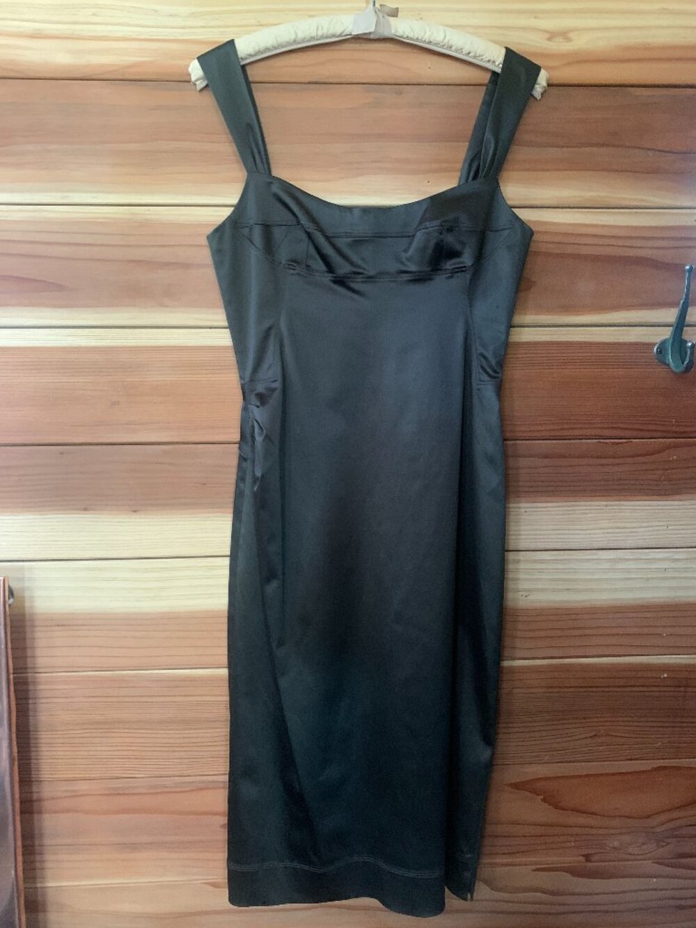 Lida Baday vintage little black dress, size 6
